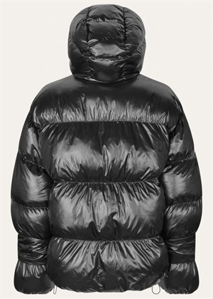 Active hood jakke Black Pearl Oval Square 